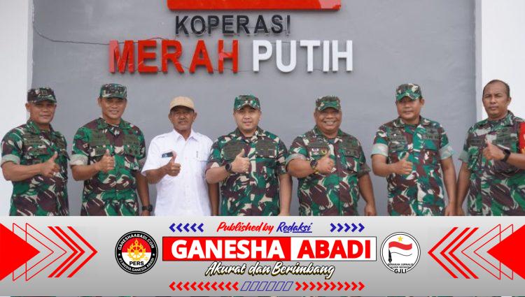 Kasdam IV/Diponegoro Tinjau Pembangunan Koperasi Desa Merah Putih di Boyolali