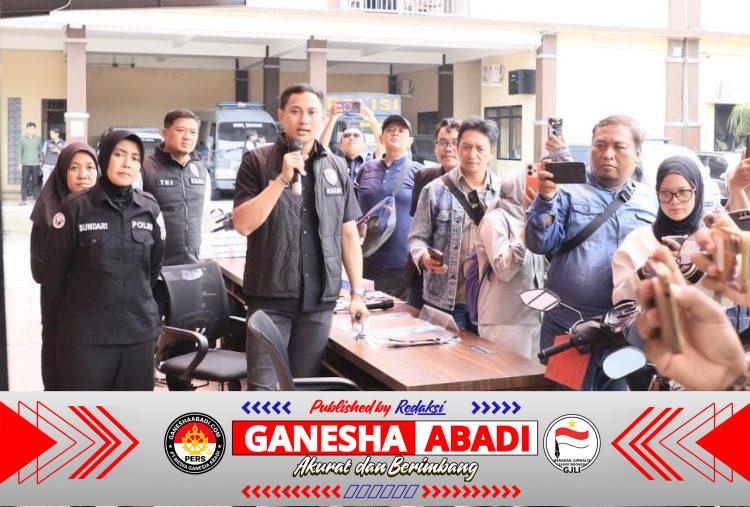 Satreskrim Polres Kediri Kota Ungkap Kasus Curanmor, Dua Tersangka Diamankan