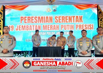 Kapolri Resmikan 19 Jembatan Merah Putih Presisi di Klaten, Wujud Tindak Lanjut Arahan Presiden Prabowo