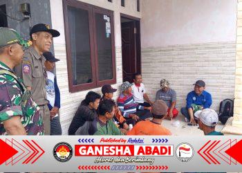 Babinsa Turun ke Sawah, Pengendalian Wereng Coklat di Kabat Dilakukan Terpadu