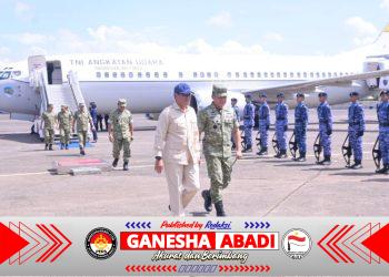 Wamenhan RI Tinjau Kesiapan Pembangunan Infrastruktur Strategis TNI AU di Lanud Sultan Hasanuddin