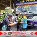 Satlantas Polres Gresik Gelar Ramp Check di Terminal Bunder, Pastikan Angkutan Umum Laik Jalan