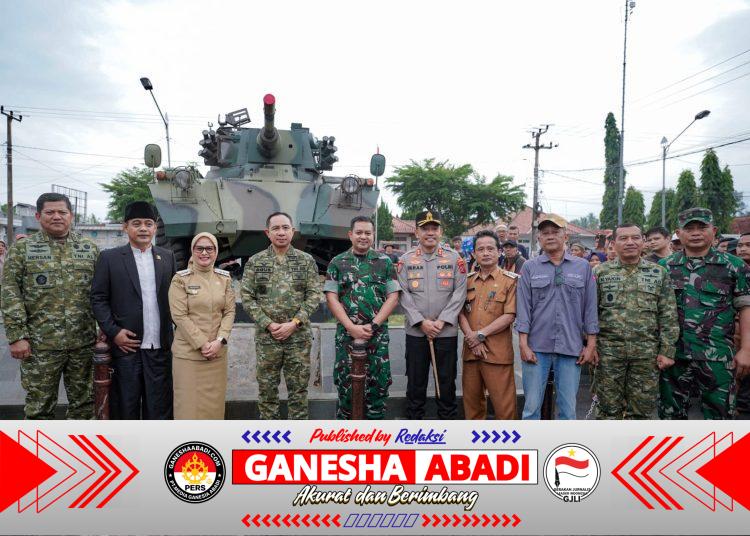 Panglima TNI Resmikan Monumen Panser Saladin di Cijulang Pangandaran