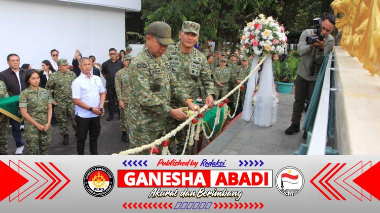 Panglima TNI Resmikan Lapangan Serbaguna “Serka Dedy Unadi” di Makodam III/Siliwangi