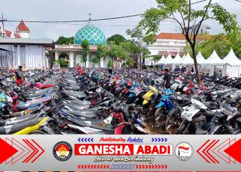 Kapolrestabes Surabaya Resmi Buka Bazar Pengambilan 800 Barang Bukti Sepeda Motor