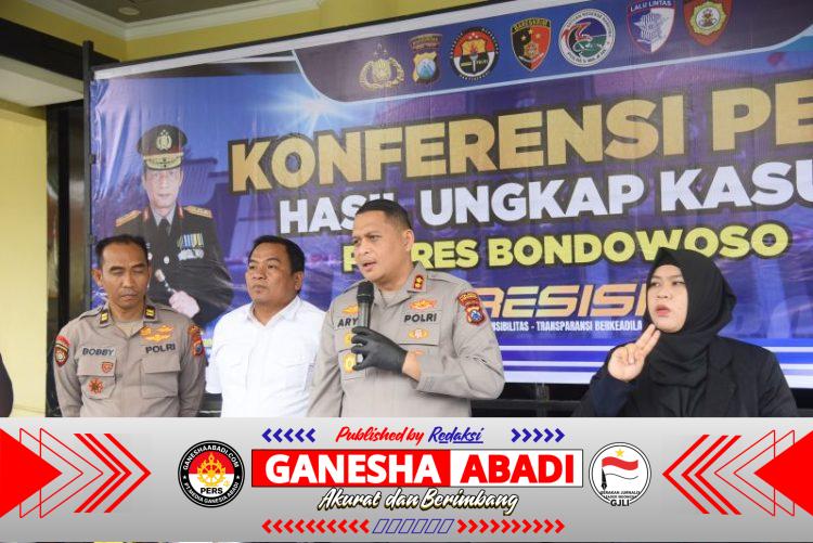 Polres Bondowoso Ungkap Kasus Curanmor, Tiga Tersangka Pencuri dan Penadah Diamankan