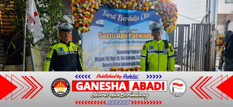 Polsek Krian Kawal Pemakaman Prajurit Marinir, Wujud Penghormatan dan Pelayanan Humanis Polri