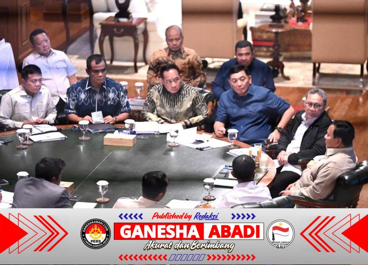 Panglima TNI Hadiri Pertemuan Terbatas Kabinet Merah Putih di Hambalang