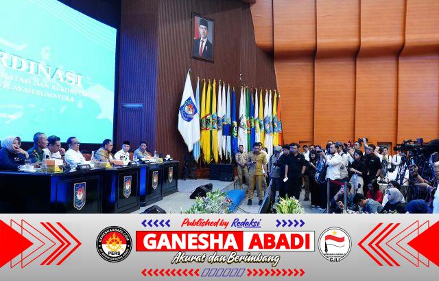 KSUM TNI Hadiri Rakor Percepatan Rehabilitasi dan Rekonstruksi Pascabencana di Sumatera
