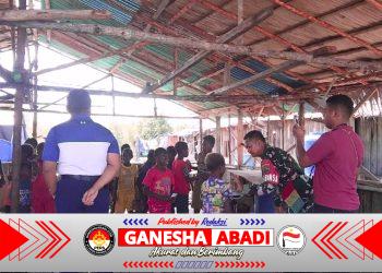 Babinsa Koramil Mapurujaya Bangun Kedekatan dengan Anak-Anak di Pomako, Tanamkan Motivasi Raih Cita-Cita