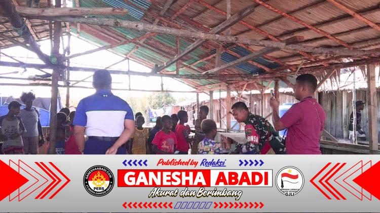 Babinsa Koramil Mapurujaya Bangun Kedekatan dengan Anak-Anak di Pomako, Tanamkan Motivasi Raih Cita-Cita