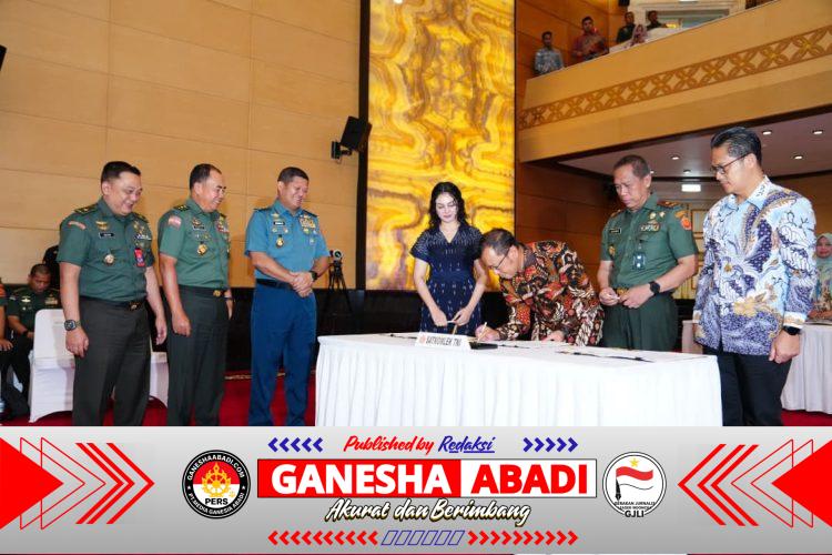 Panglima TNI Tekankan Akuntabilitas, Mabes TNI Teken 49 Kontrak Pengadaan TA 2026