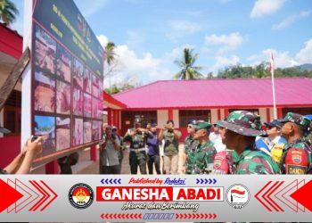 Kasum TNI Tinjau Pembangunan Huntara dan Huntap Korban Banjir di Tapanuli Selatan