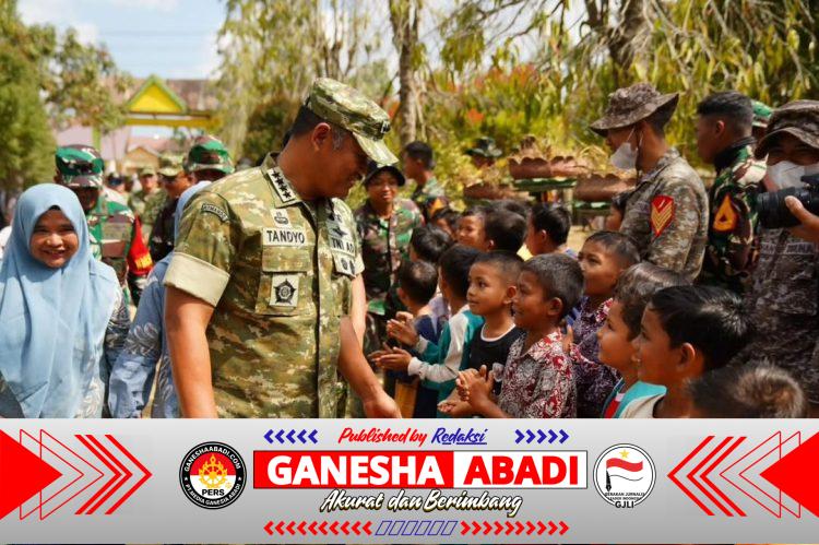 Wapang TNI Tinjau Muara Kuala Penaga dan Latsitardanus XLVI 2026, Tegaskan Peran Strategis TNI Dorong Ekonomi Pesisir dan Ketahanan Sosial Aceh Tamiang