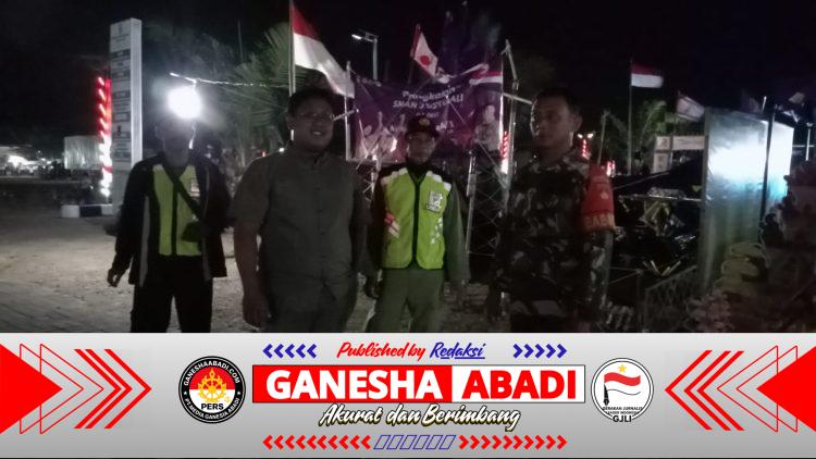 Patroli Wilayah, TNI-Polri Perkuat Keamanan Desa Tawangsari