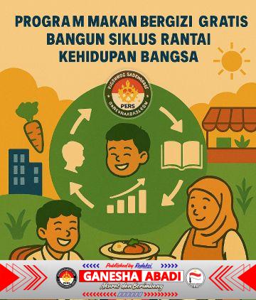 Program Makan Bergizi Gratis Bangun Siklus Rantai Kehidupan Bangsa