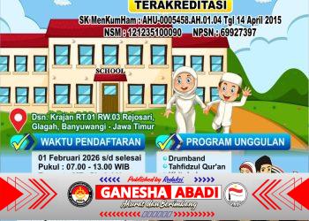 Yayasan Sirojul Hasan membuka penerimaan murid baru untuk tahun ajaran 2026.