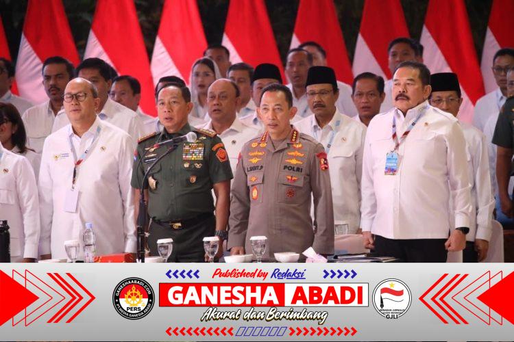Panglima TNI Hadiri Rakornas 2026, Tegaskan Komitmen Sinergi Nasional Menuju Indonesia Emas 2045