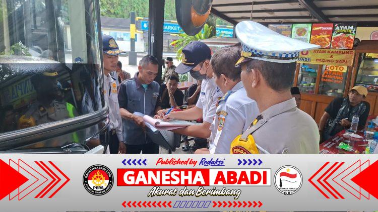 Hari Ke-2 Operasi Keselamatan Candi 2026, Polda Jateng Gandeng Stakeholder Gelar Rampcheck di Rest Area Ungaran