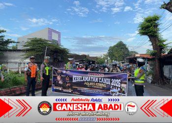 Ops Keselamatan Candi 2026 Hari Ketiga, Satlantas Polres Kendal Gelar Kampanye Humanis di Jalan Raya