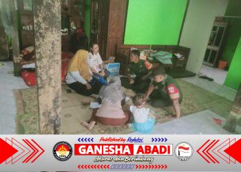 Babinsa Miri Dampingi Pemeriksaan Kesehatan Gratis, Wujud Nyata Kepedulian TNI terhadap Warga