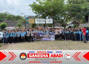 Satlantas Polres Kendal Tanamkan Kesadaran Tertib Lalu Lintas Sejak Dini di SMPN 3 Patean