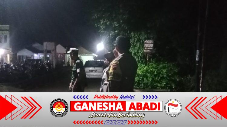 Patroli Malam Babinsa Sawit, Hidupkan Semangat Siskamling di Desa Gombang