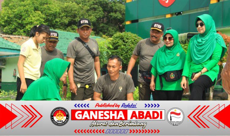 Peringati HUT Persit, Kodim Sragen gelar Lomba Permainan Tradisional