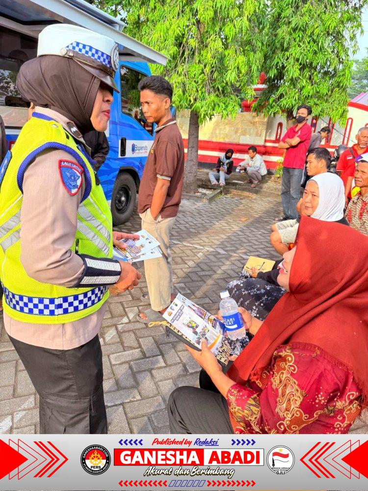 Aksi Humanis Satlantas Kendal: Edukasi Lalu Lintas Lewat Art Policing