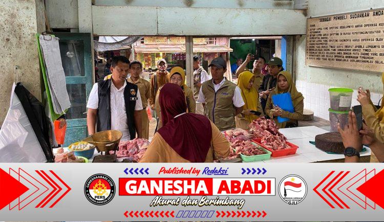 Satgas Saber Polres Bojonegoro Bersama TPID Sidak Harga Sembako Jelang Ramadhan