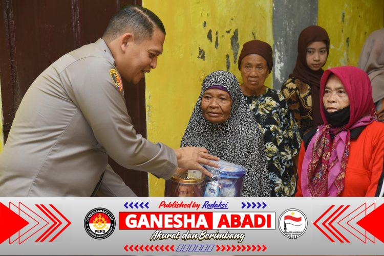 Polri Peduli : Polres Bondowoso Salurkan Bantuan dan Kunjungi Panti Jompo