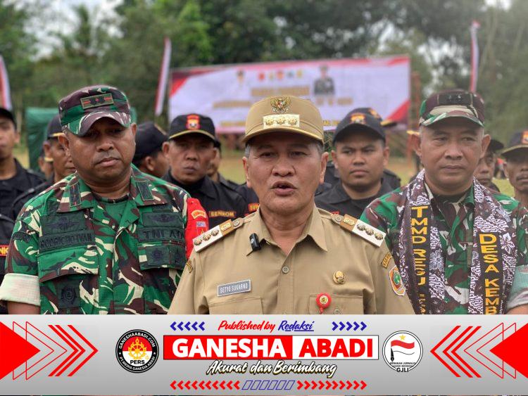 Bupati Wonogiri : TMMD Menjadi Kekuatan Luar Biasa Dalam Mewujudkan Kemajuan Desa