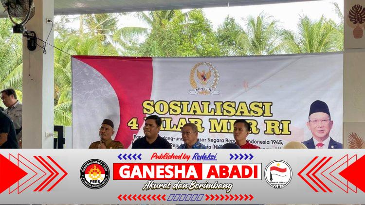 Perkuat Karakter Atlet Berprestasi, Bahar Buasan Sosialisasikan Empat Pilar MPR RI Bersama PASI Bangka Tengah