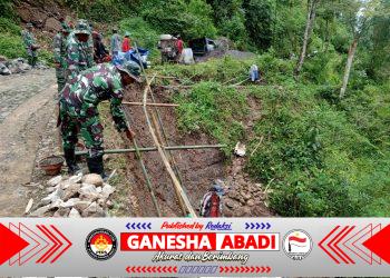 TMMD ke-127 Kodim Wonogiri Genjot 10 Titik Talud di Jatipurno, TNI–Rakyat Bersatu Tembus Keterbatasan