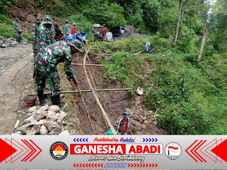 TMMD ke-127 Kodim Wonogiri Genjot 10 Titik Talud di Jatipurno, TNI–Rakyat Bersatu Tembus Keterbatasan