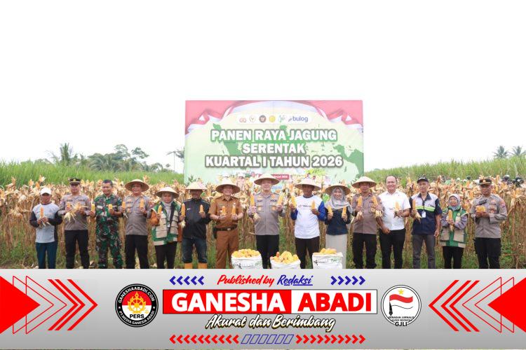 Polres Malang Panen Raya Jagung, Hasil 8 Ton untuk Dukung Stok Pangan