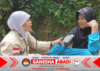 Kesuksesan Dan Kelancaran TMMD 127 Di Desa Kembang Tak Terpisahkan Dari Petugas Kesehatan Lapangan