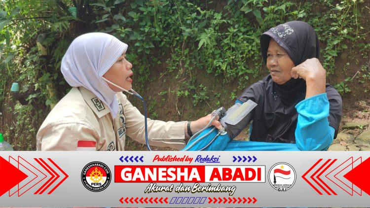 Kesuksesan Dan Kelancaran TMMD 127 Di Desa Kembang Tak Terpisahkan Dari Petugas Kesehatan Lapangan