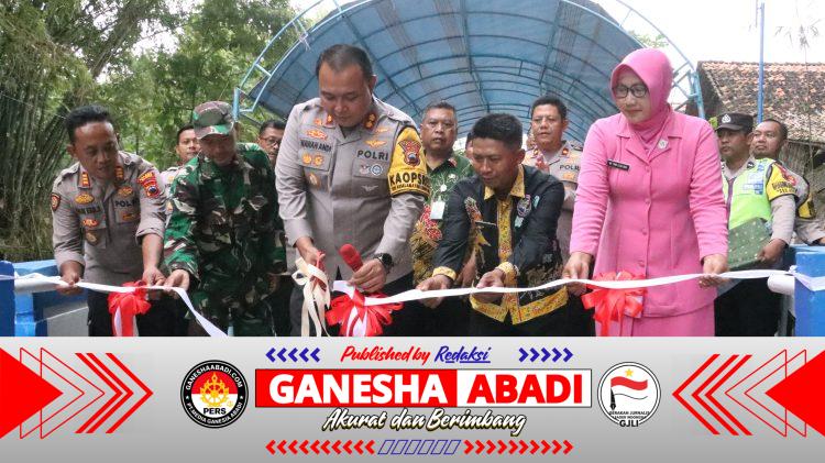 Polres Blora Resmikan Jembatan Presisi di Ngawen, Mudahkan Akses Pendidikan dan Ekonomi Warga
