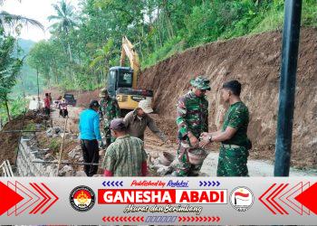 Bukan Hebat Tapi Hanya Terlatih, Begitulah Semboyan Satgas TMMD 127 Kodim Wonogiri