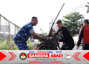 Komandan Lanud Sjamsudin Noor Pimpin Gerakan Indonesia ASRI di Banjarbaru.