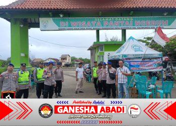 Jaga Kondusivitas, Polsek Kaliwungu Intensifkan Patroli di Objek Wisata Kendal