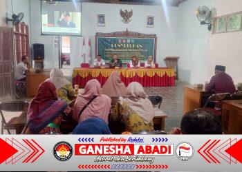 Warga Desa Kembang Dibekali Rasa Cinta Tanah Air dan Hidup Sehat Tanpa Narkoba dalam Penyuluhan TMMD Reguler ke 127 Kodim/0728 Wonogiri
