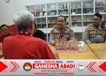 Pastikan Imlek Kondusif, Kapolres Gresik Tinjau Pengamanan di Klenteng Kim Hin Kiong