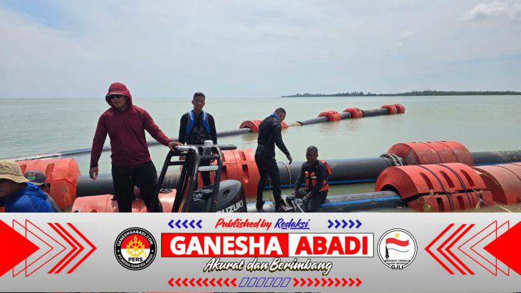 Satgas Kuala TNI-Jhonlin Bergerak Cepat, Atasi Sedimentasi Muara Kuala Penaga