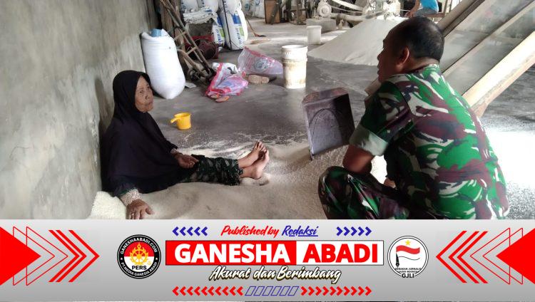 Babinsa Teras Sambangi Penggilingan Padi, Perkuat Sinergi Demi Ketahanan Pangan Desa