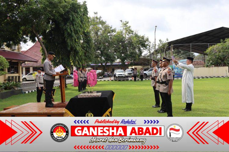 Hari Kesadaran Nasional 2026, Polres Kendal Kukuhkan Promosi dan Mutasi Jabatan