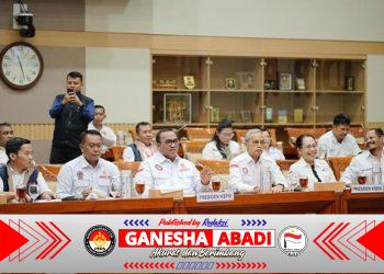 Rapat di Komisi III DPR, KSPSI-KSBSI-KSPI Dukung Polri di Bawah Presiden