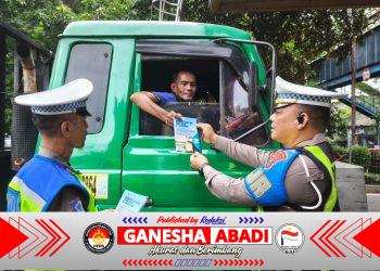 Ditlantas Polda Jatim Tertibkan Penggunaan Lajur Jalan Tol