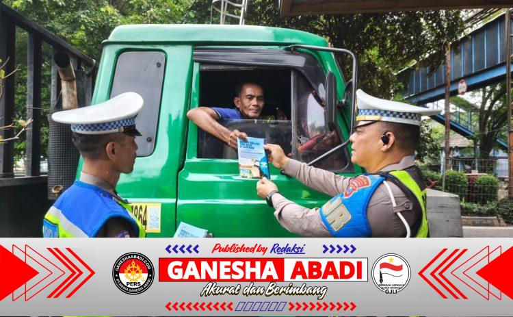 Ditlantas Polda Jatim Tertibkan Penggunaan Lajur Jalan Tol